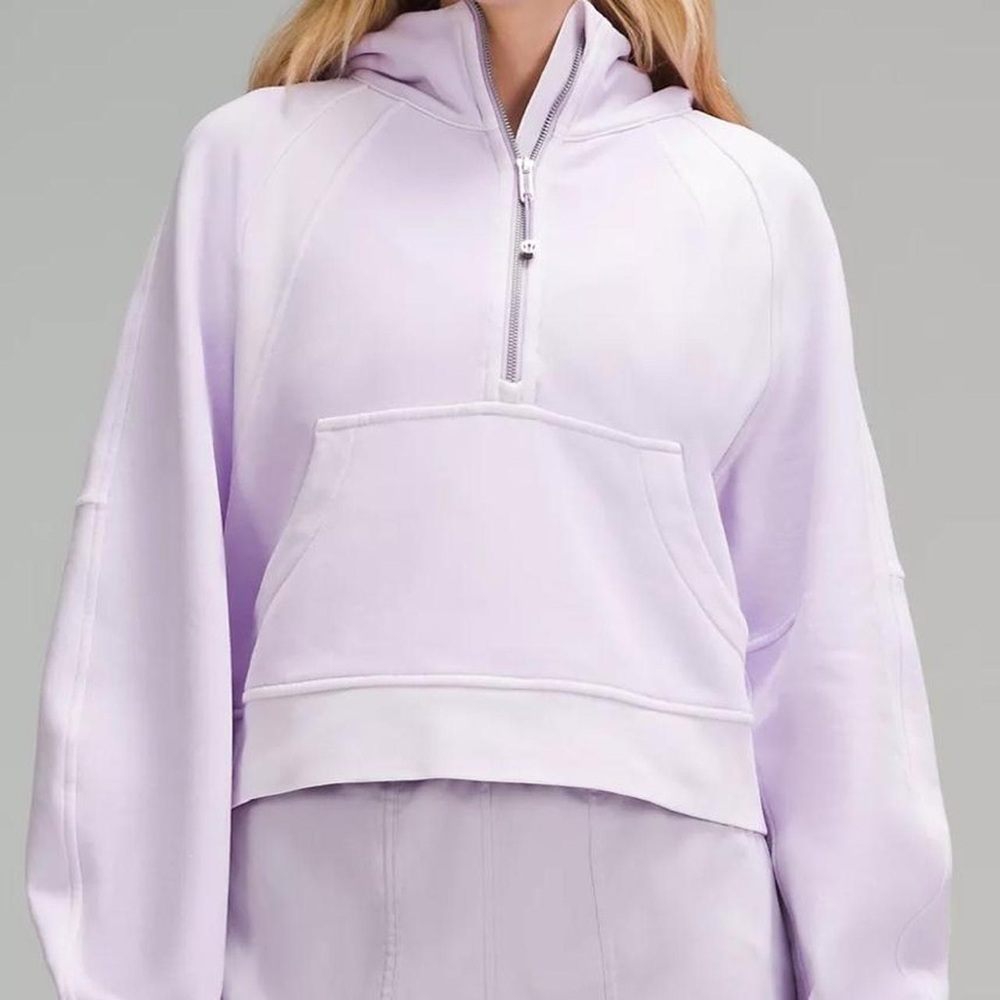 Lululemon Scuba Crop Half Zip